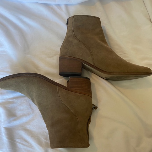 Dolce Vita Shoes Beige Suede Chelsea Boot Poshmark